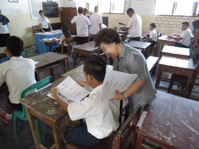 ibu ketua Nor di smp