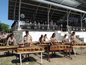 Musik Kolintang Persembahan SMP Don Bosco Manado