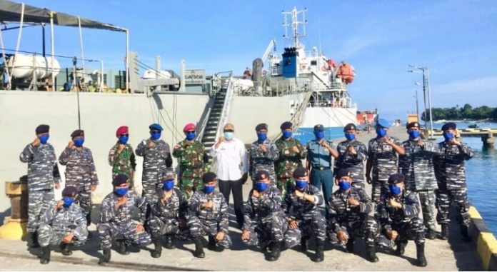 forkopimda-talaud-bersama-kri-tcw-533 forkopimda talaud lanal melonguane bersama kri tcw 533