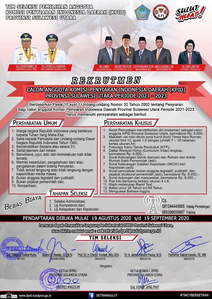 flyer-pendaftaran-kpid-sulut-2021-2023 flyer pendaftaran kpid sulut 2021-2023